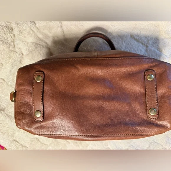 Vintage Coach Tan Leather Satchel - Picture 5 of 12